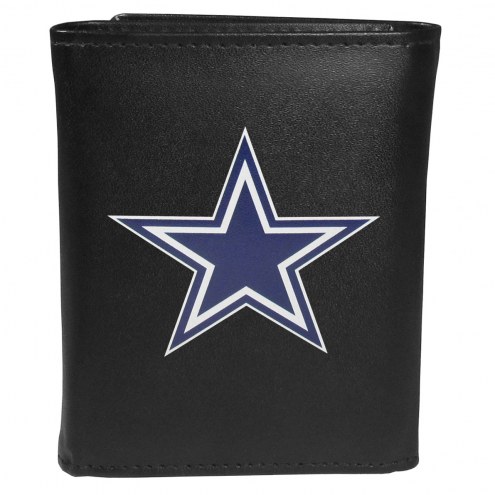 Dallas Cowboys Large Logo Leather Tri-fold Wallet