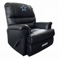 Dallas Cowboys Leather Sports Recliner