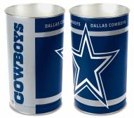 Dallas Cowboys Metal Wastebasket