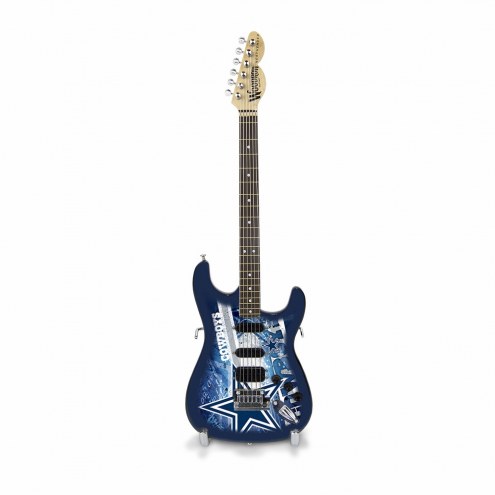 Dallas Cowboys Mini Collectible Guitar