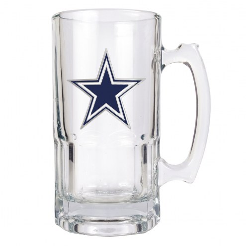 Dallas Cowboys NFL 1 Liter Glass Macho Mug