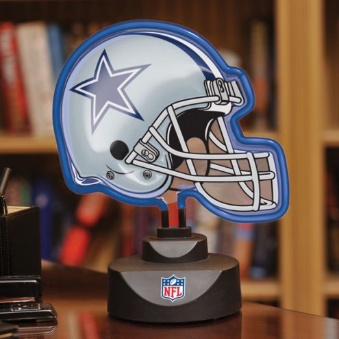 Dallas Cowboys Neon Helmet Desk Lamp