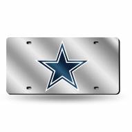 Dallas Cowboys NFL Silver Laser License Plate