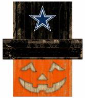 Dallas Cowboys Pumpkin Head Sign
