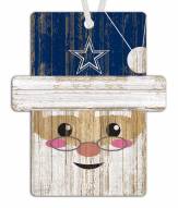 Dallas Cowboys Santa Ornament