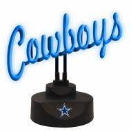 Dallas Cowboys Script Neon Desk Lamp