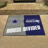 Dallas Cowboys House Divided Mat