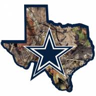Dallas Cowboys State Decal w/Mossy Oak Camo
