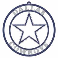 Dallas Cowboys Team Logo Cutout Door Hanger