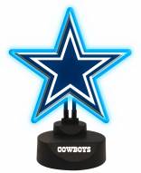 Dallas Cowboys Team Logo Neon Light