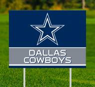 Dallas Cowboys Team Name Yard Sign