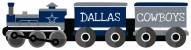 Dallas Cowboys Train Cutout 6" x 24" Sign