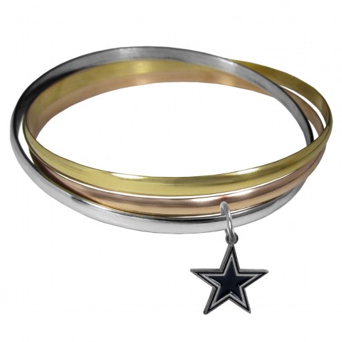 Dallas Cowboys Tri-color Bangle Bracelet