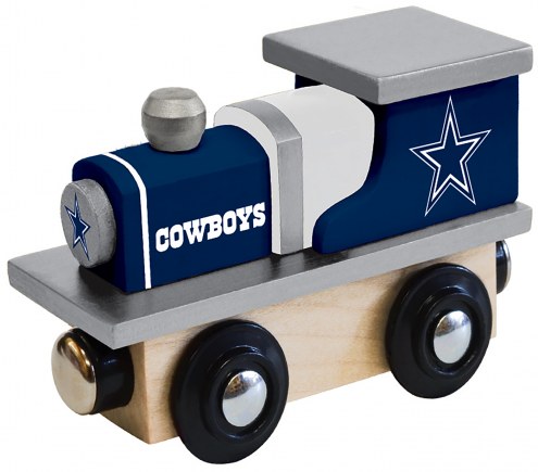 Dallas Cowboys Wood Toy Train