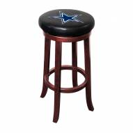 Dallas Cowboys Wooden Bar Stool