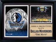Dallas Mavericks 12" x 18" Photo Stat Frame