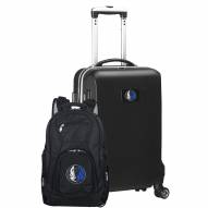 Dallas Mavericks Deluxe 2-Piece Backpack & Carry-On Set