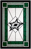 Dallas Stars 11" x 19" Stained Glass Sign