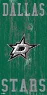Dallas Stars 6" x 12" Heritage Logo Sign
