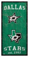 Dallas Stars 6" x 12" Heritage Sign