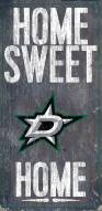 Dallas Stars 6" x 12" Home Sweet Home Sign