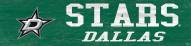 Dallas Stars 6" x 24" Team Name Sign
