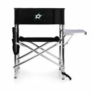 Dallas Stars Black Sports Folding Chair