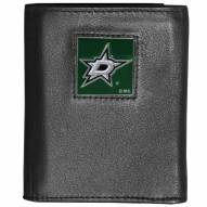 Dallas Stars Deluxe Leather Tri-fold Wallet in Gift Box