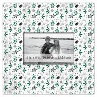 Dallas Stars Floral Pattern 10" x 10" Picture Frame