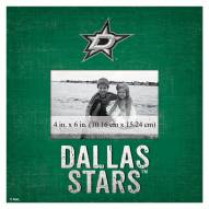 Dallas Stars Team Name 10" x 10" Picture Frame