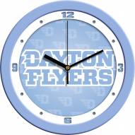 Dayton Flyers Baby Blue Wall Clock