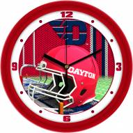Dayton Flyers Football Helmet Wall Clock