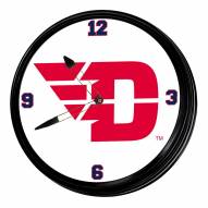 Dayton Flyers Retro Lighted Wall Clock
