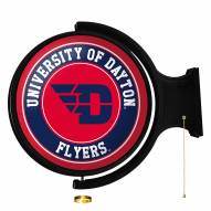 Dayton Flyers Round Rotating Lighted Wall Sign