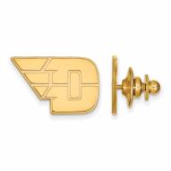 Dayton Flyers Sterling Silver Gold Plated Lapel Pin