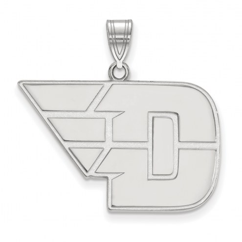 Dayton Flyers Sterling Silver Large Pendant