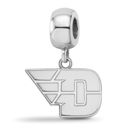 Dayton Flyers Sterling Silver Small Dangle Bead