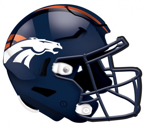Denver Broncos 12&quot; Helmet Sign