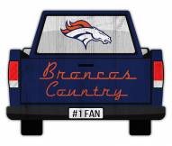 Denver Broncos 12" Truck Back Cutout Sign