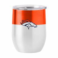 Denver Broncos 16 oz. Gameday Stainless Curved Beverage Tumbler