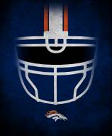Denver Broncos 16" x 20" Ghost Helmet Canvas Print