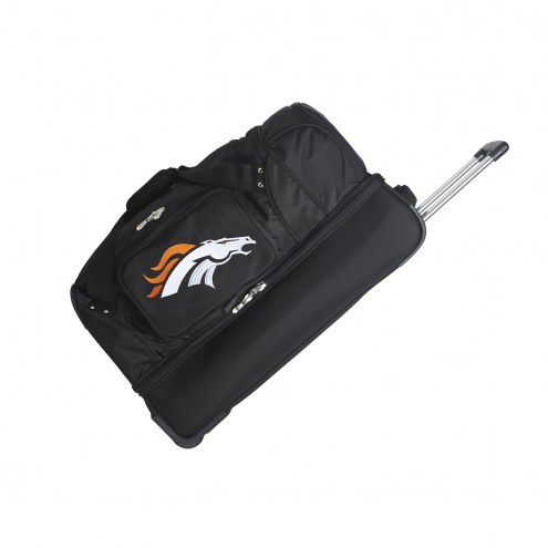 Denver Broncos 27&quot; Drop Bottom Wheeled Duffle Bag