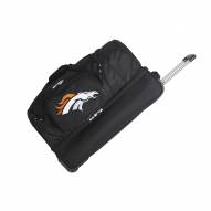Denver Broncos 27" Drop Bottom Wheeled Duffle Bag