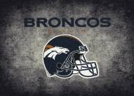Denver Broncos 4' x 6' NFL Distressed Area Rug