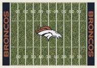 Denver Broncos 4' x 6' NFL Home Field Area Rug