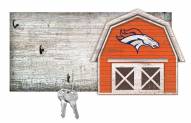 Denver Broncos 6" x 12" Team Barn Key Holder Sign