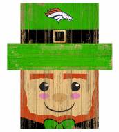 Denver Broncos 6" x 5" Leprechaun Head