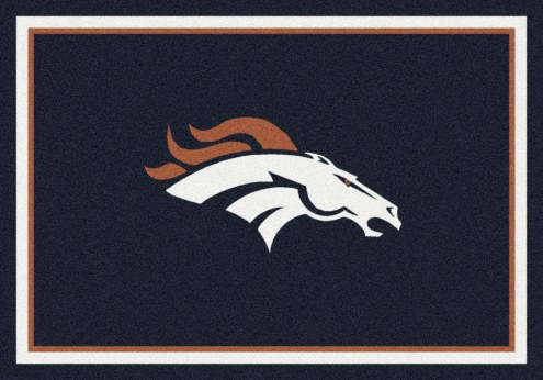 Denver Broncos 6' x 8' NFL Team Spirit Area Rug