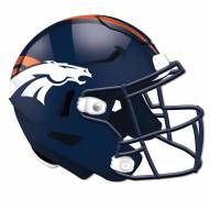 Denver Broncos Authentic Helmet Cutout Sign