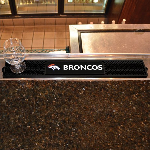 Denver Broncos Bar Mat